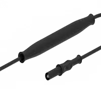 15331-IEC-0A5 Fused 0.5A 4mm Straight Shrouded Banana Plug Lead